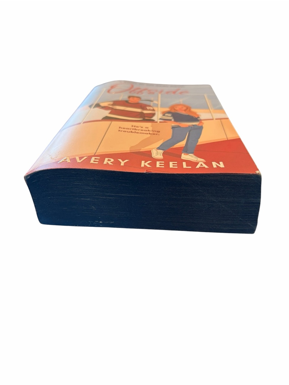 Avery Keelan Offside Paperback Hockey Romance Book GUC Sports Romance - Picture 7 of 7
